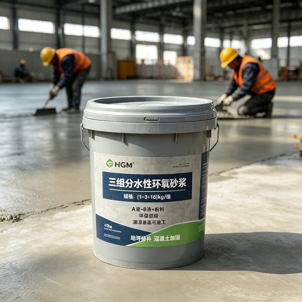 彭山三组份水性环氧砂浆